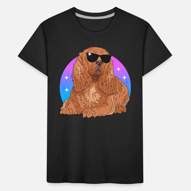 Cocker Spaniel Dog Cocker Spaniel Gift Kids' Premium Organic T-Shirt