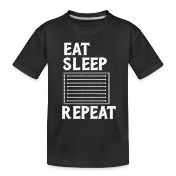Nager - T-shirt bio Premium Enfant - noir - Devant