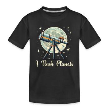 Astrophotographie Astronomy Space Camera - T-shirt bio Premium Enfant - noir - Devant
