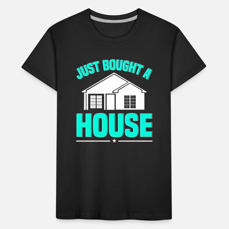 Neuer Hauseigentümer Hauseigentümer Kinder Premium Bio T-Shirt