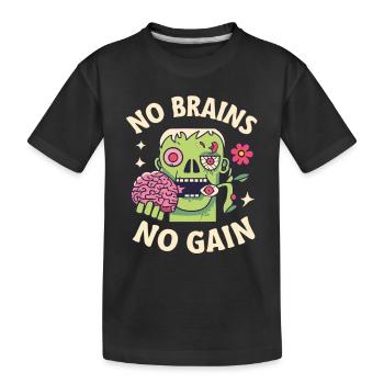 Zombies Zombie Halloween Zombie Costume - T-shirt bio Premium Enfant - noir - Devant