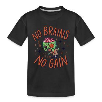 Zombies Zombie Halloween Zombie Costume - T-shirt bio Premium Enfant - noir - Devant