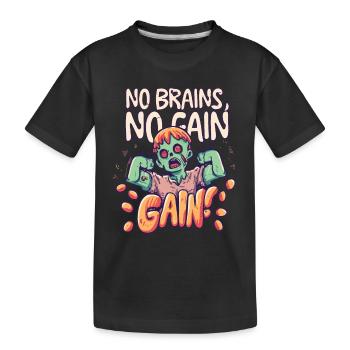 Zombies Zombie Halloween Zombie Costume - T-shirt bio Premium Enfant - noir - Devant