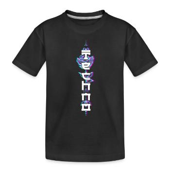Techno Esthétique Goth Rave Japon Rose Festival - T-shirt bio Premium Enfant - noir - Devant