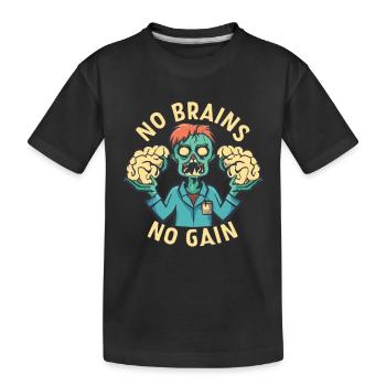 Zombies Zombie Halloween Zombie Costume - T-shirt bio Premium Enfant - noir - Devant