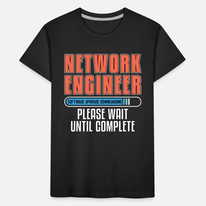 Network Engineer Software Upgrade Computer Science Kids' Premium Organic T-Shirt