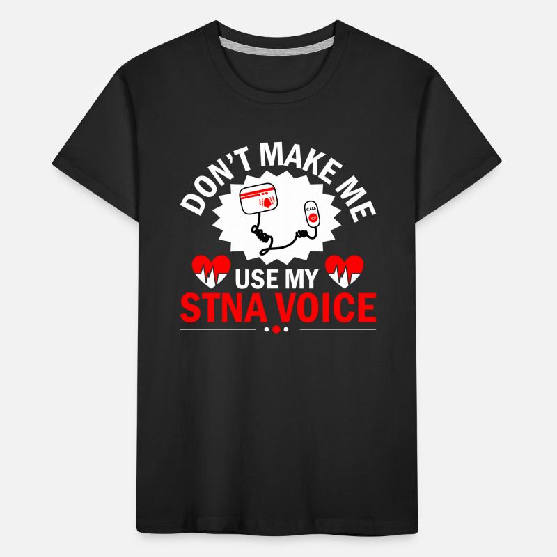 STNA Certified Nursing Assistant Kids' Premium Organic T-Shirt