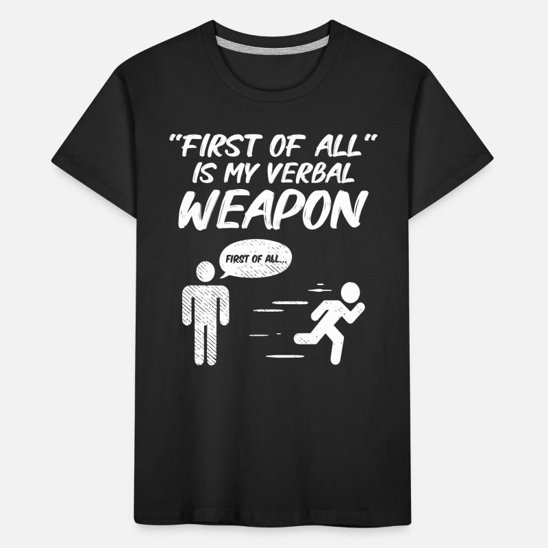 Debating Speech Debating Speaker Gift Idea Kids' Premium Organic T-Shirt