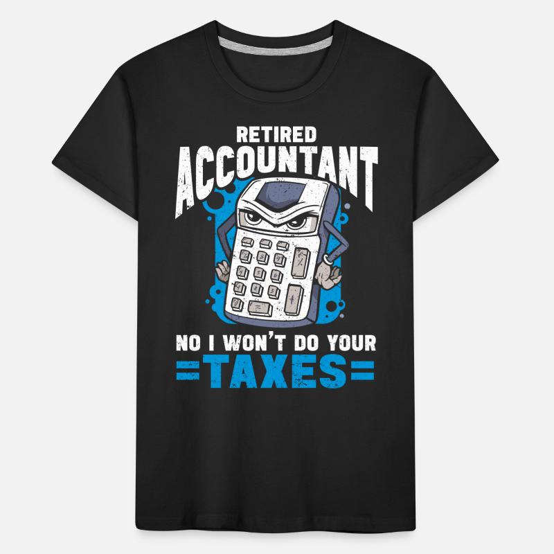 Comptable des régimes de retraite CPA Comptable comptable T-shirt bio Premium Enfant