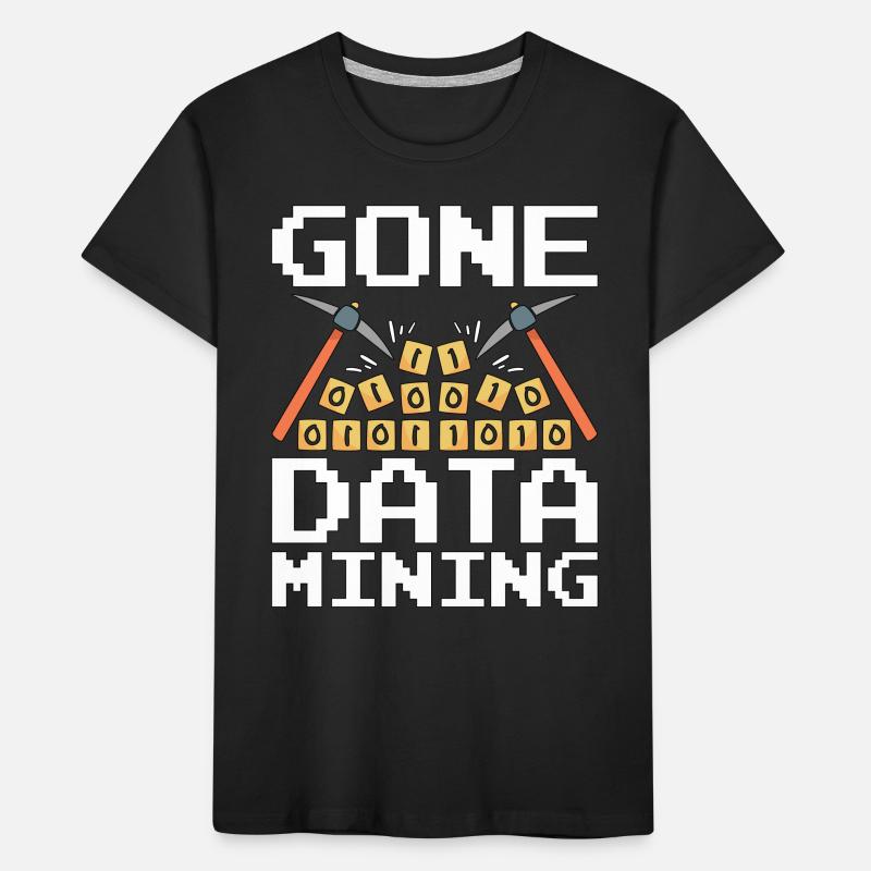 Data Mining Gone Data Mining Computer Engineering Kinder Premium Bio T-Shirt