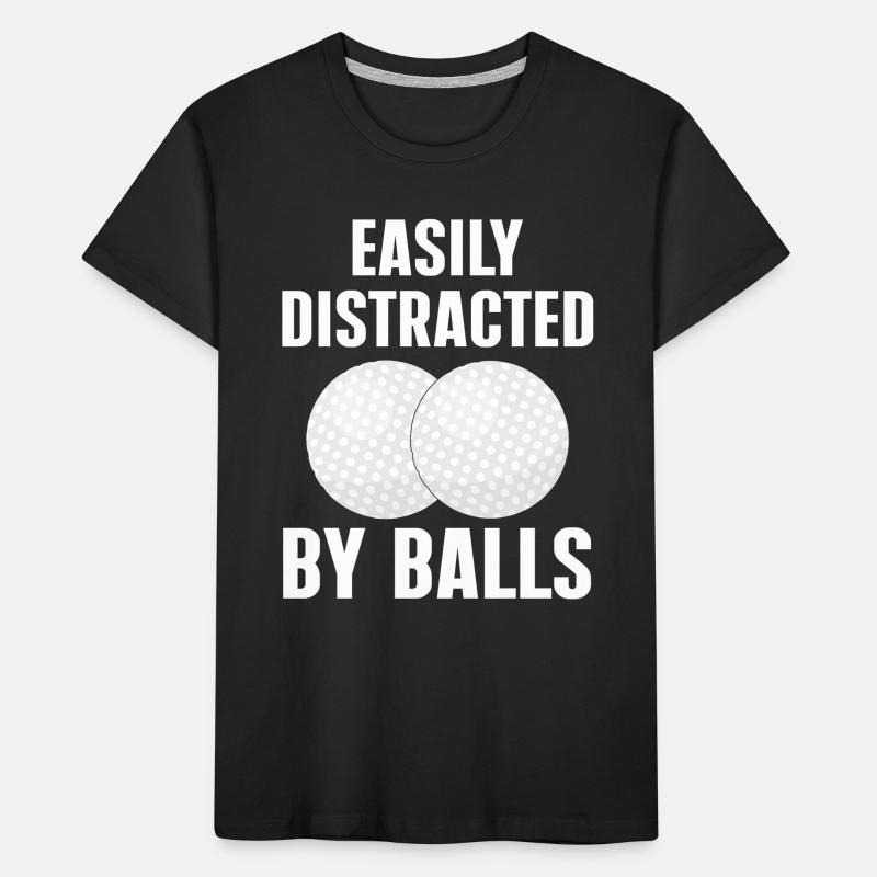 Golf Gift for Golfer Kids' Premium Organic T-Shirt
