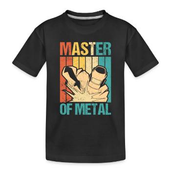 Maîtrise de la soudure des métaux Soudure - T-shirt bio Premium Enfant - noir - Devant