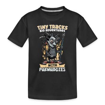 Pukwudgie, Cryptide, Folklore, Mythes, Cryptozoologue - T-shirt bio Premium Enfant - noir - Devant