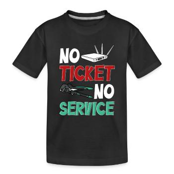 Administrateur réseau Administrateur système Réseau - T-shirt bio Premium Enfant - noir - Devant