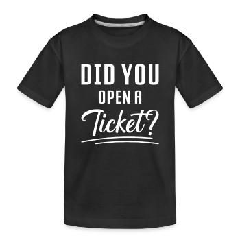 Administrateur réseau Administrateur système Réseau - T-shirt bio Premium Enfant - noir - Devant