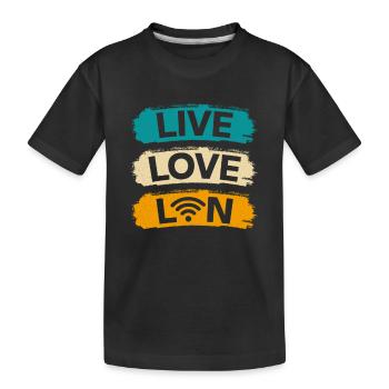 Administrateur réseau Administrateur système Réseau - T-shirt bio Premium Enfant - noir - Devant