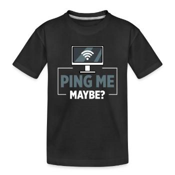 Administrateur réseau Administrateur système Réseau - T-shirt bio Premium Enfant - noir - Devant