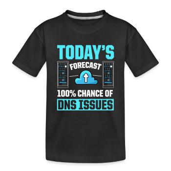 Administrateur réseau Administrateur système Réseau - T-shirt bio Premium Enfant - noir - Devant