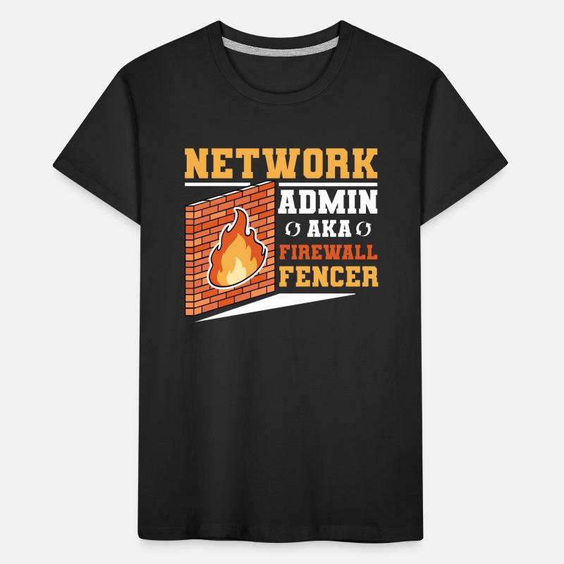 Network Administrator System Administrator Network Kids' Premium Organic T-Shirt