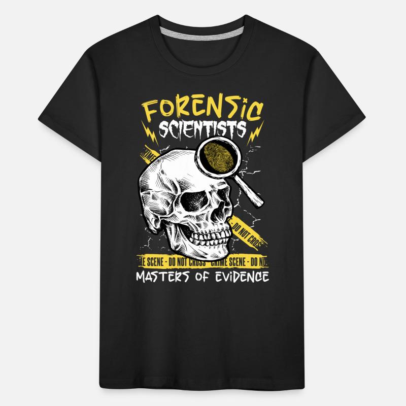 Pathologist, Forensic Expert, Crime Scene Analyst Kids' Premium Organic T-Shirt