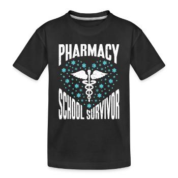 Apotheker Geschenk Apotheke - Kinder Premium Bio T-Shirt - Schwarz - Vorne