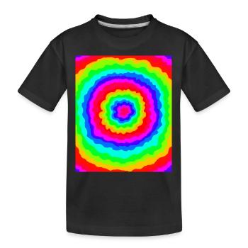 Le pouvoir des fleurs - T-shirt bio Premium Enfant - noir - Devant