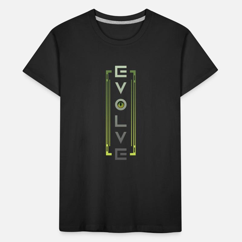 Evolutionärer Blick Kinder Premium Bio T-Shirt