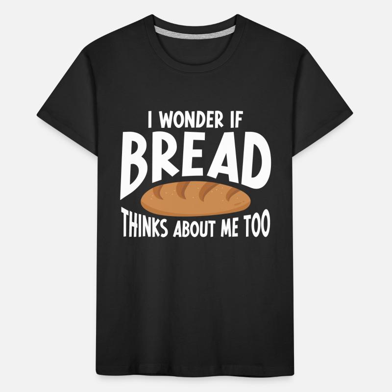 Bread Baking Bakery Baker Kids' Premium Organic T-Shirt