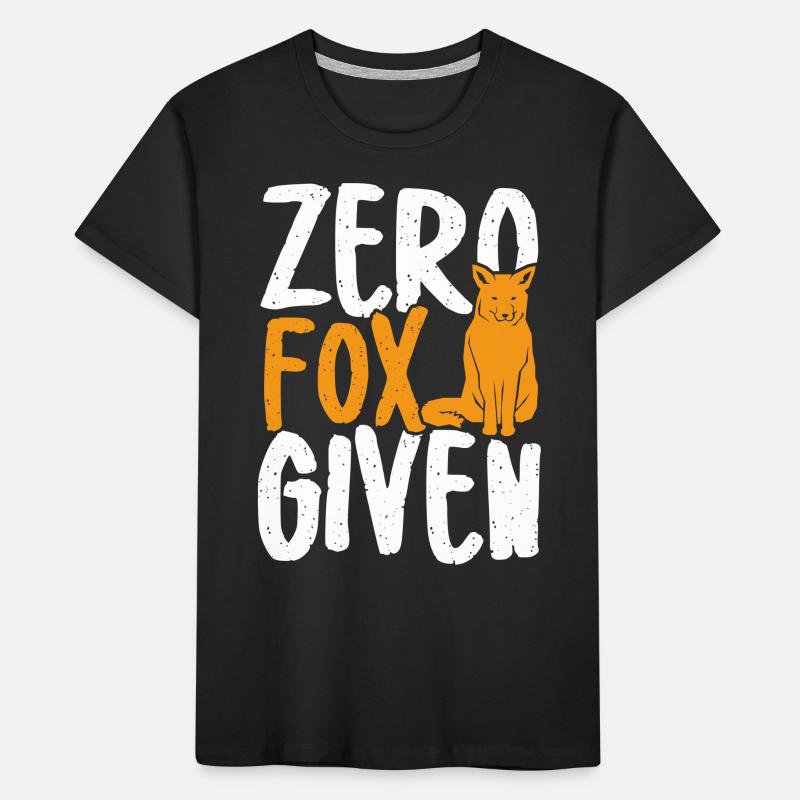 Zero fox given Kids' Premium Organic T-Shirt
