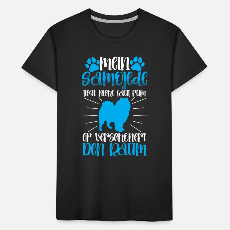 Samoyed beautifies the Samoyed Spitz room Kids' Premium Organic T-Shirt