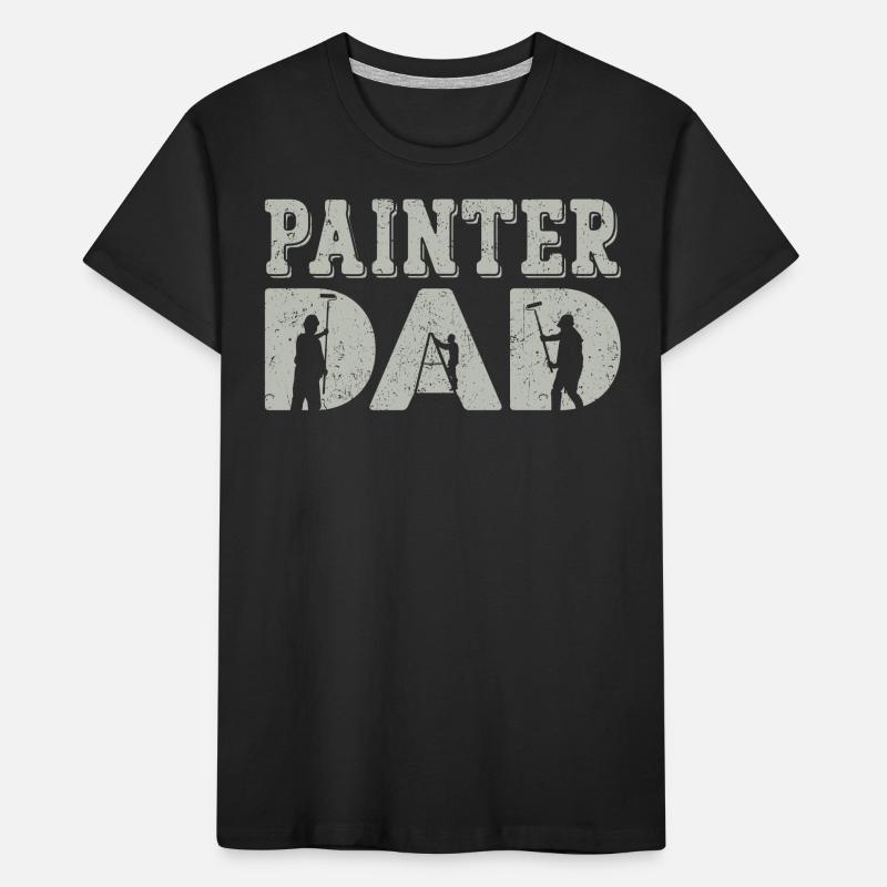 House Painter Decorator Painter Kinder Premium Bio T-Shirt