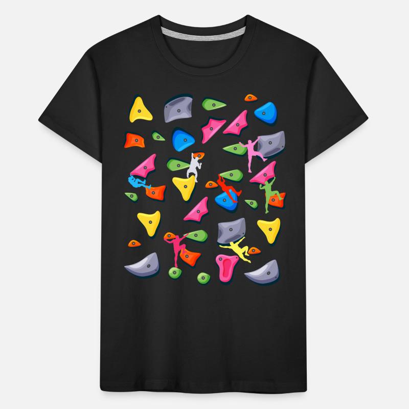 Escalade de bloc Escalade de bloc Bloc T-shirt bio Premium Enfant