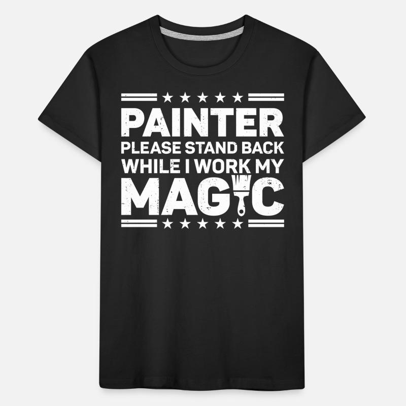 House Painter Decorator Painter Kinder Premium Bio T-Shirt