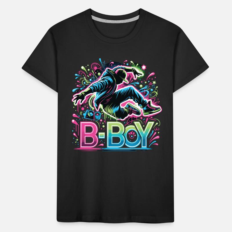 Breakdance Breakdancer Breakdance Kinder Kinder Premium Bio T-Shirt