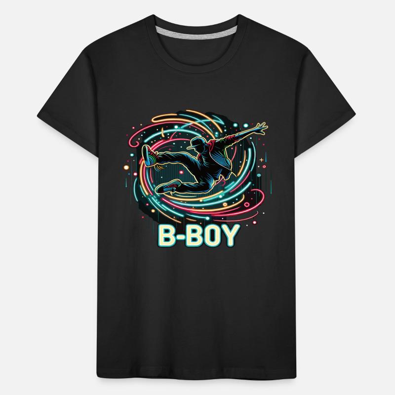 Breakdance Breakdancer Breakdance Kinder Kinder Premium Bio T-Shirt