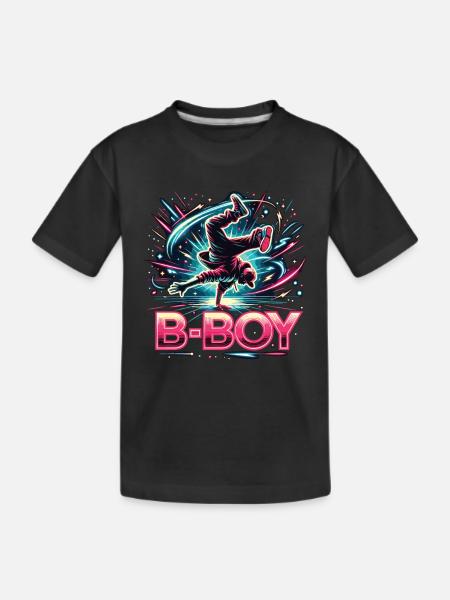 Breakdance Breakdancer Breakdance Enfants - T-shirt bio Premium Enfant - noir