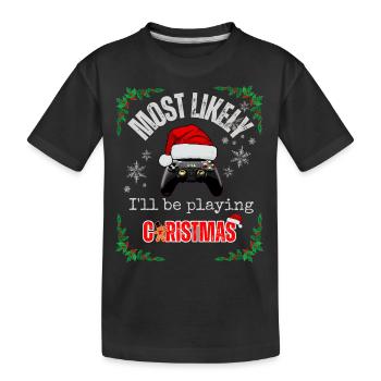 TRÈS PROBABLE - T-shirt bio Premium Enfant - noir - Devant