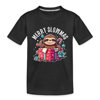 Bonnes nuits de farniente - T-shirt bio Premium Enfant - noir - Devant