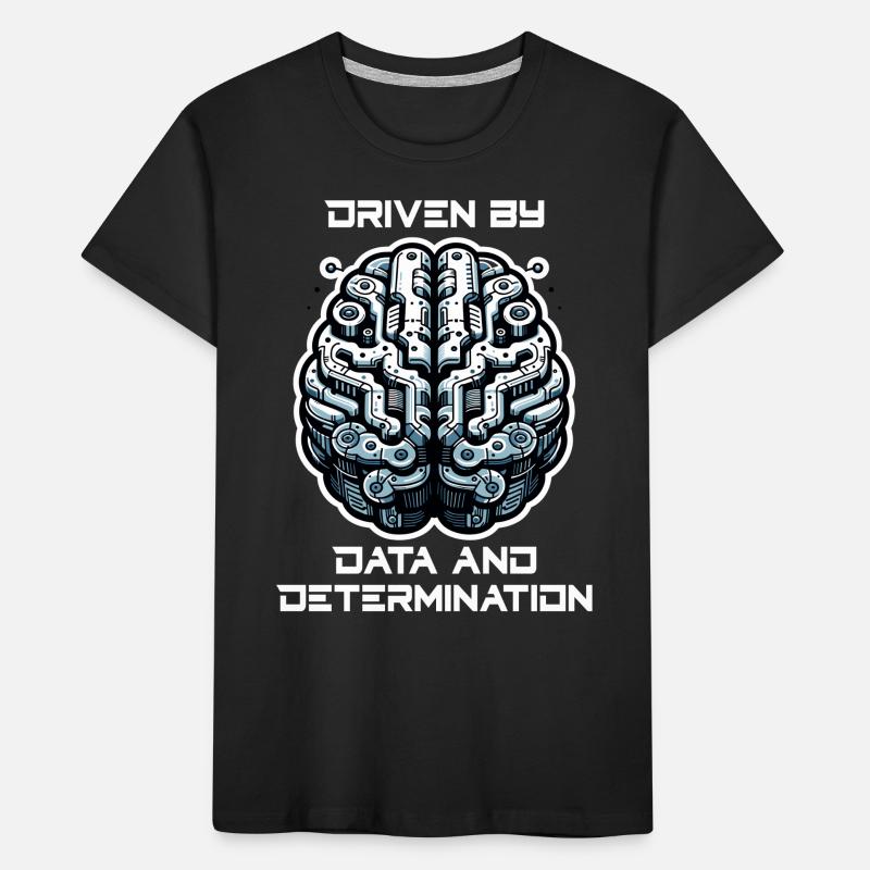Artificial intelligence, machine learning, data Kids' Premium Organic T-Shirt