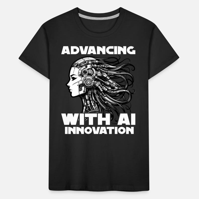Artificial intelligence, machine learning, data Kids' Premium Organic T-Shirt