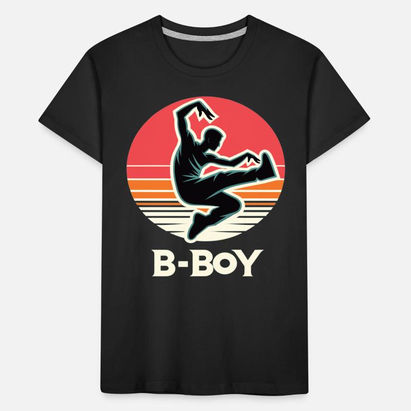 Breakdance Breakdancer Breakdance Kinder Kinder Premium Bio T-Shirt