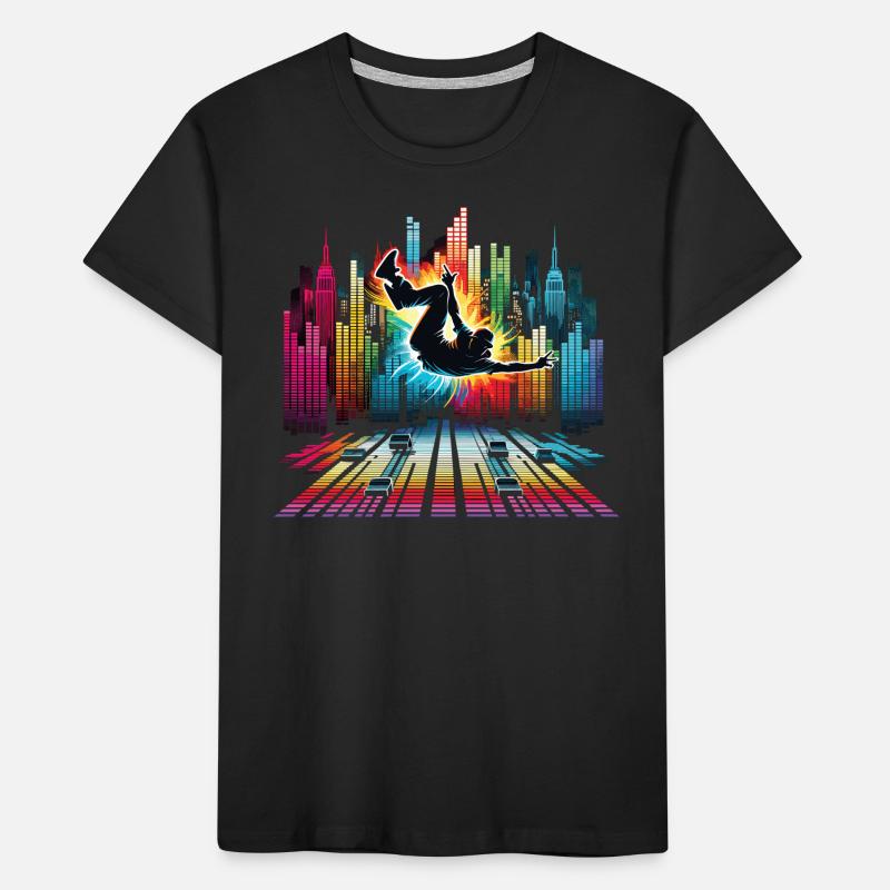 Breakdance Breakdancer Breakdance Kinder Kinder Premium Bio T-Shirt