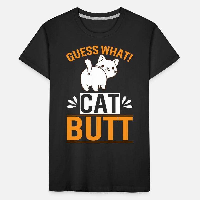 Devine quoi! Cul de chat T-shirt bio Premium Enfant