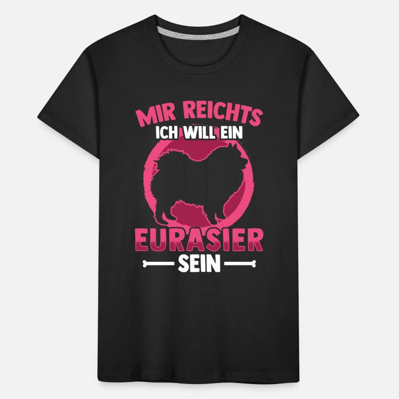 Will ein Eurasier sein Eurasian Spitz Kinder Premium Bio T-Shirt