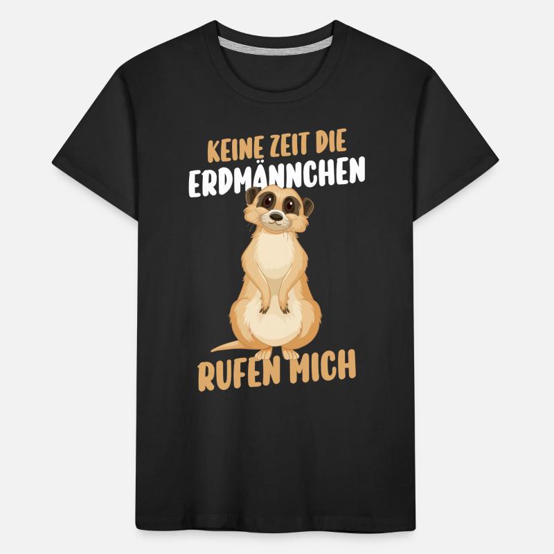 Erdmännchen Kinder Premium Bio T-Shirt