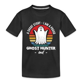 Ghost Hunter A Short Story I Am Paranormal Hunter - Kinder Premium Bio T-Shirt - Schwarz - Vorne
