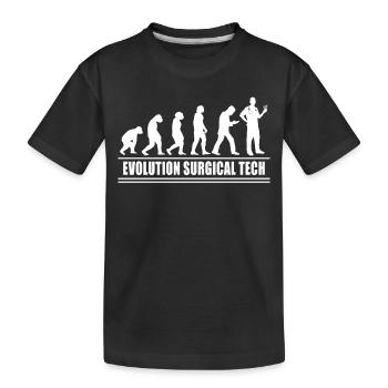 Chirurgisch-technischer Assistent Chirurg - Kinder Premium Bio T-Shirt - Schwarz - Vorne