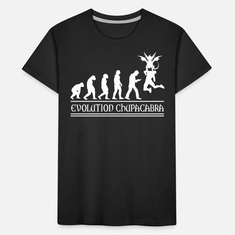 Cryptozoologistes Chupacabra Créatures Évolution T-shirt bio Premium Enfant
