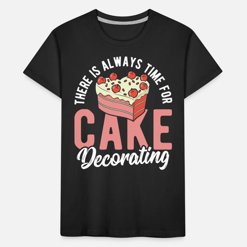 Pastry Cook Pastry Maker Gum Paste Cake Kids' Premium Organic T-Shirt