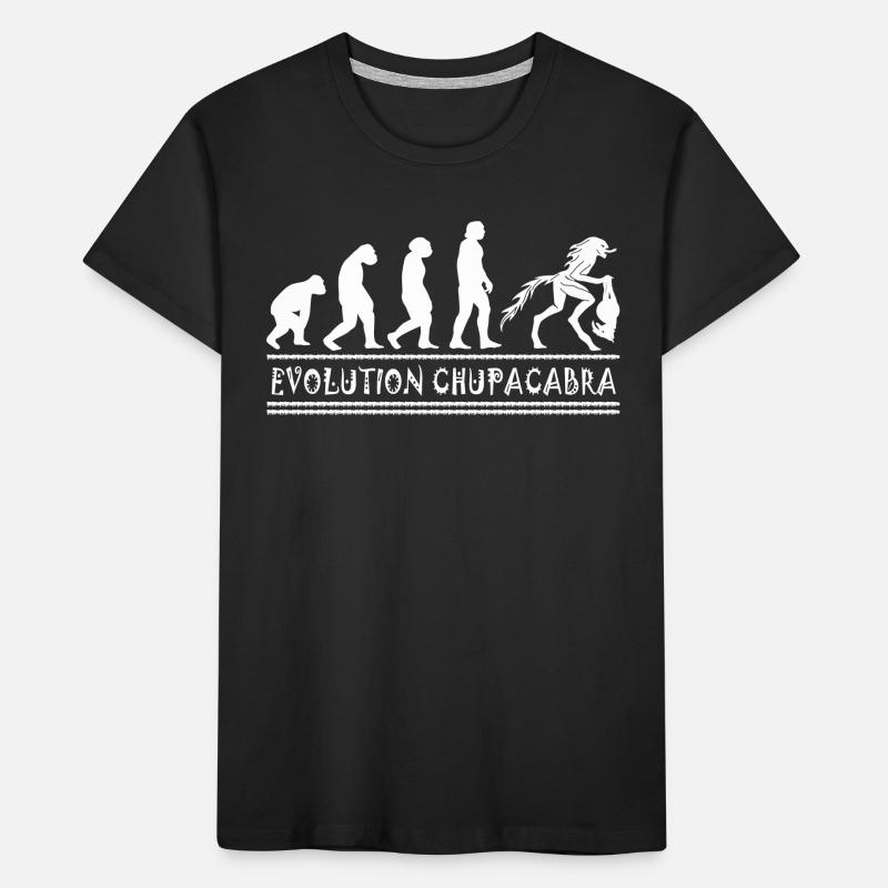Cryptozoologistes Chupacabra Créatures Évolution T-shirt bio Premium Enfant